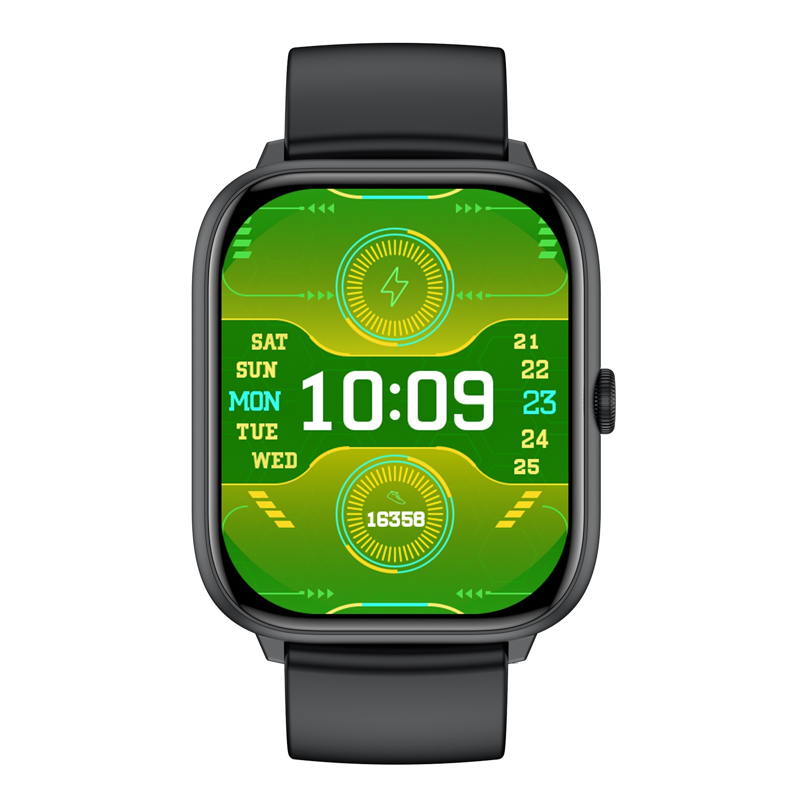 Flagship 2.06" AMOLED Smart Rotary Crown, Dual-Mode BT Calling, True Blood-Oxygen, 115 Sport Modes, Alloy Body, Ultra-Long Battery